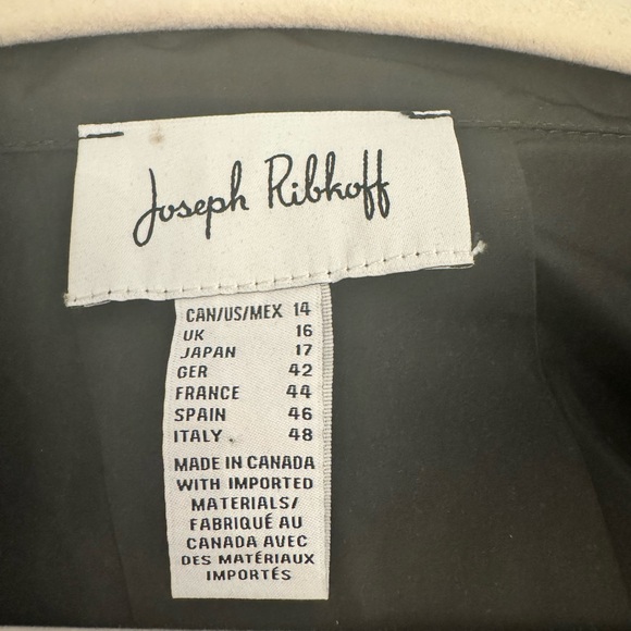 excellent xondirion joseph ribkogf rob off jacket company size 15 - Picture 5 of 6